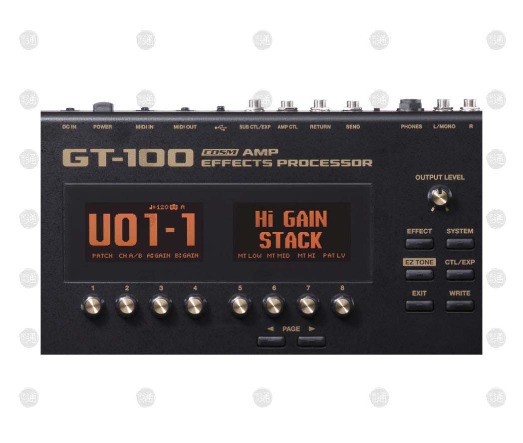 Boss / GT-100 / 綜合效果器– ATB通伯樂器音響