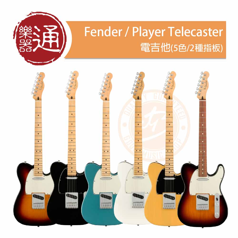 Fender / Player Telecaster 電吉他(5色/2種指板) – ATB通伯樂器音響