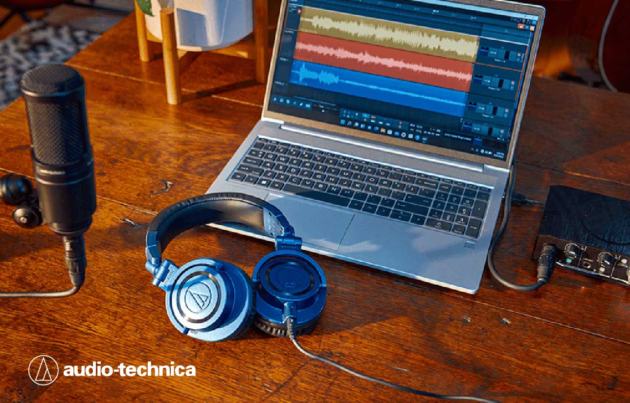 Audio-Technica | M50x系列監聽耳機，2022限定色深海藍登場💙