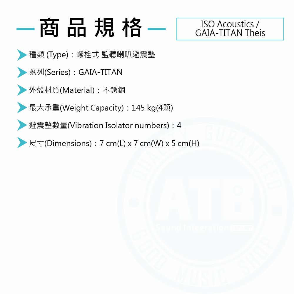 20221026_ISO Acoustics_GAIA-TITAN Theis_Spec